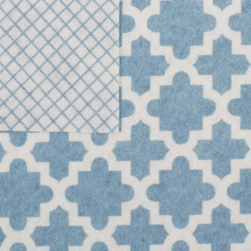 Grey Lattice Shelf Liner (Set of 2)