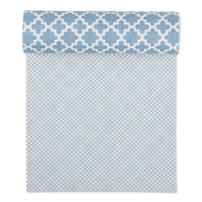 Grey Lattice Shelf Liner (Set of 2)