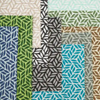 Grey Lattice Shelf Liner (Set of 2)