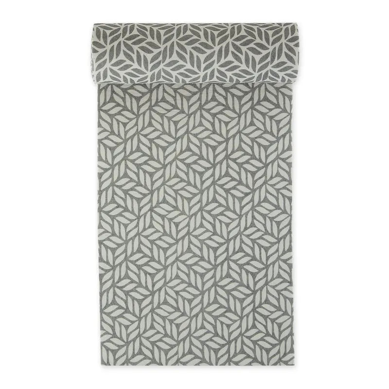 Grey Lattice Shelf Liner (Set of 2)