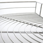 Dowell Lazy Susan 28 Diameter - 270 Degree Double Rack Stainless Steel