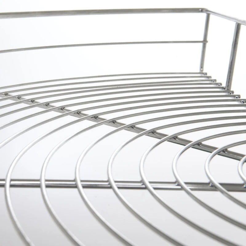 Dowell Lazy Susan 28 Diameter - 270 Degree Double Rack Stainless Steel