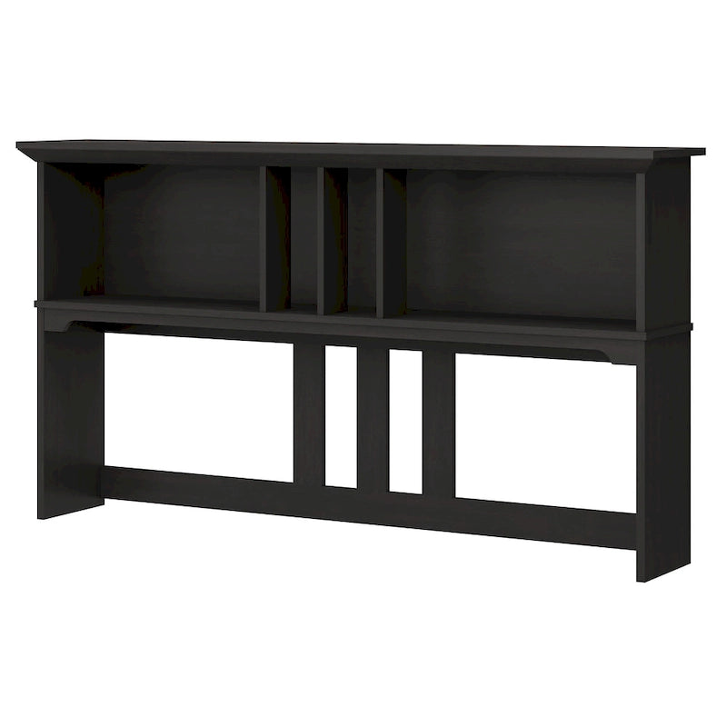 Salinas 60W Hutch for L Shaped Desk in Vintage Black