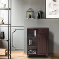 Mixed Storage Freestanding Floor Cabinet