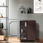 Mixed Storage Freestanding Floor Cabinet