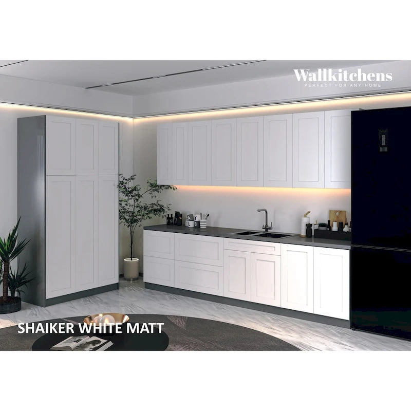 WEP1215-BLK Wall End Panel - 12x15