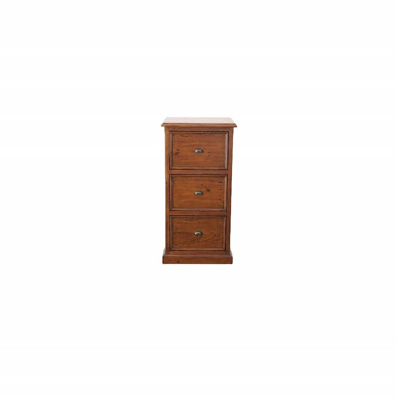 Dexter 23 Wide 3-Drawer Reclaimed Pine File Cabinet