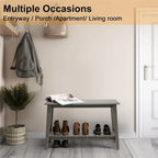 Bench with Storage - 31.5D x 20W x 17.01H
