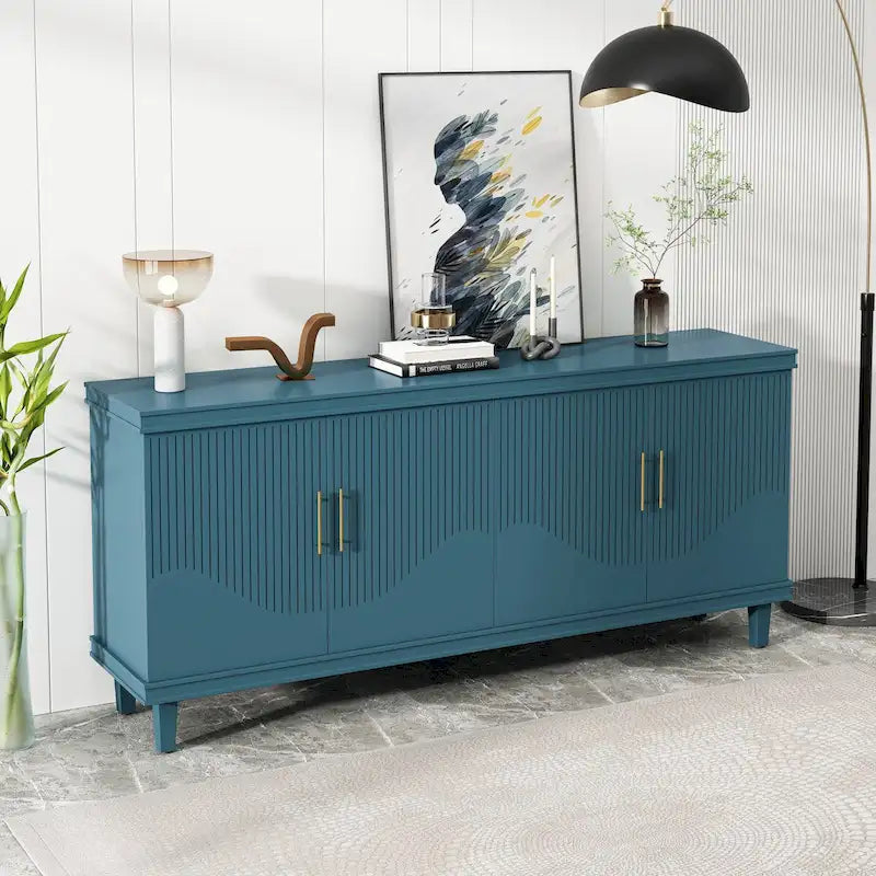 4-Door Cabinet,for Living Room,Kitchen,Bedroom