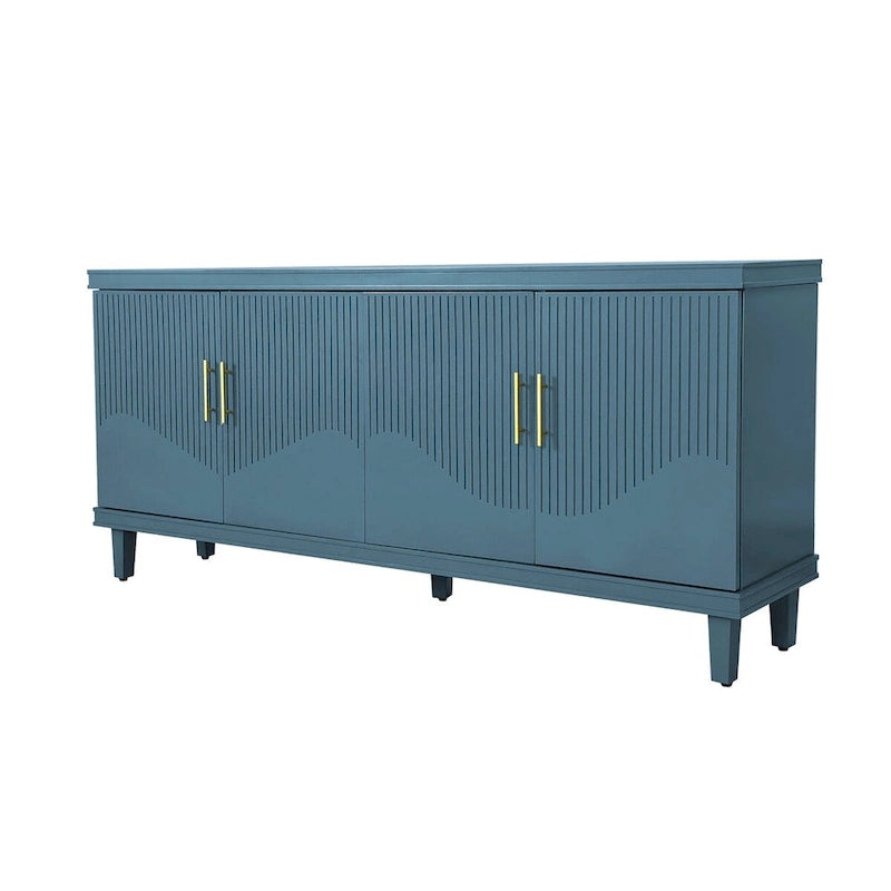 4-Door Cabinet,for Living Room,Kitchen,Bedroom