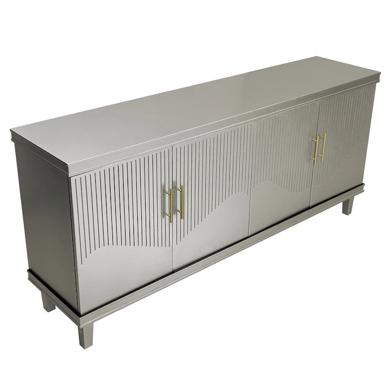 4-Door Cabinet,for Living Room,Kitchen,Bedroom