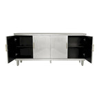 70.07Large Size 4-Door Cabinet, Same as Living Room, Kitchen, Bedroom, Hallway (Champagne)