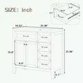 Bathroom Cabinet with Drawers and Sink Combo