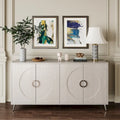 59.84W 4 Door Wooden Cabinet Sideboard Buffet