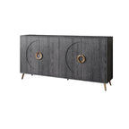 59.84W 4 Door Wooden Cabinet Sideboard Buffet