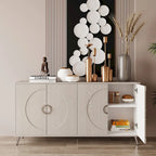 59.84W 4 Door Wooden Cabinet Sideboard Buffet